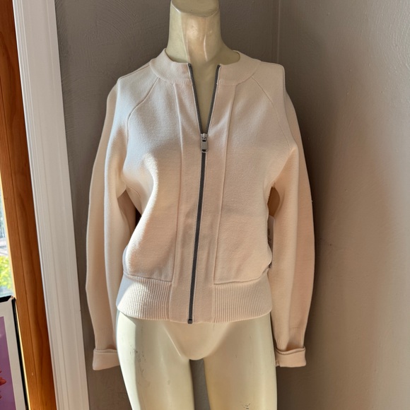 Athleta sequoia cream zip up sweater size xxs nwt - Picture 2 of 15